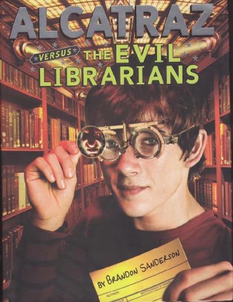 کتاب آلکاتراز در برابر کتابداران شیطانی (Alcatraz Versus the Evil Librarians) نسخه انگلیسی PDF | برندون سندرسون