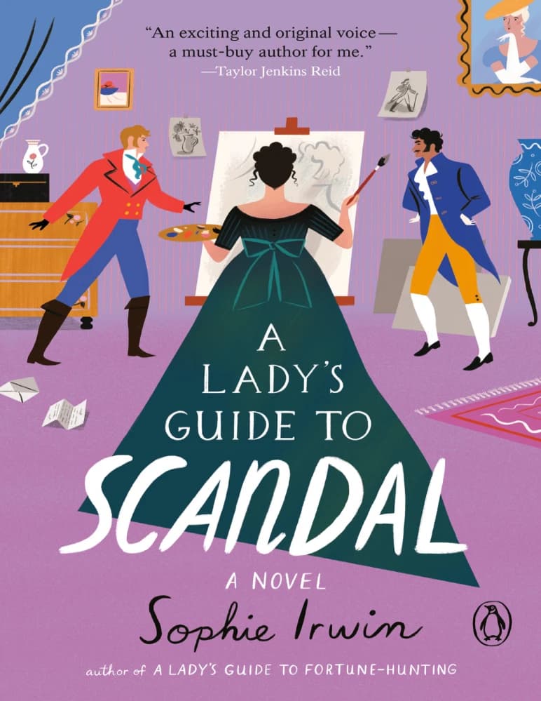 کتاب راهنمای یک بانو برای رسوایی (A Lady’s Guide to Scandal) نسخه انگلیسی PDF | سوفی اروین