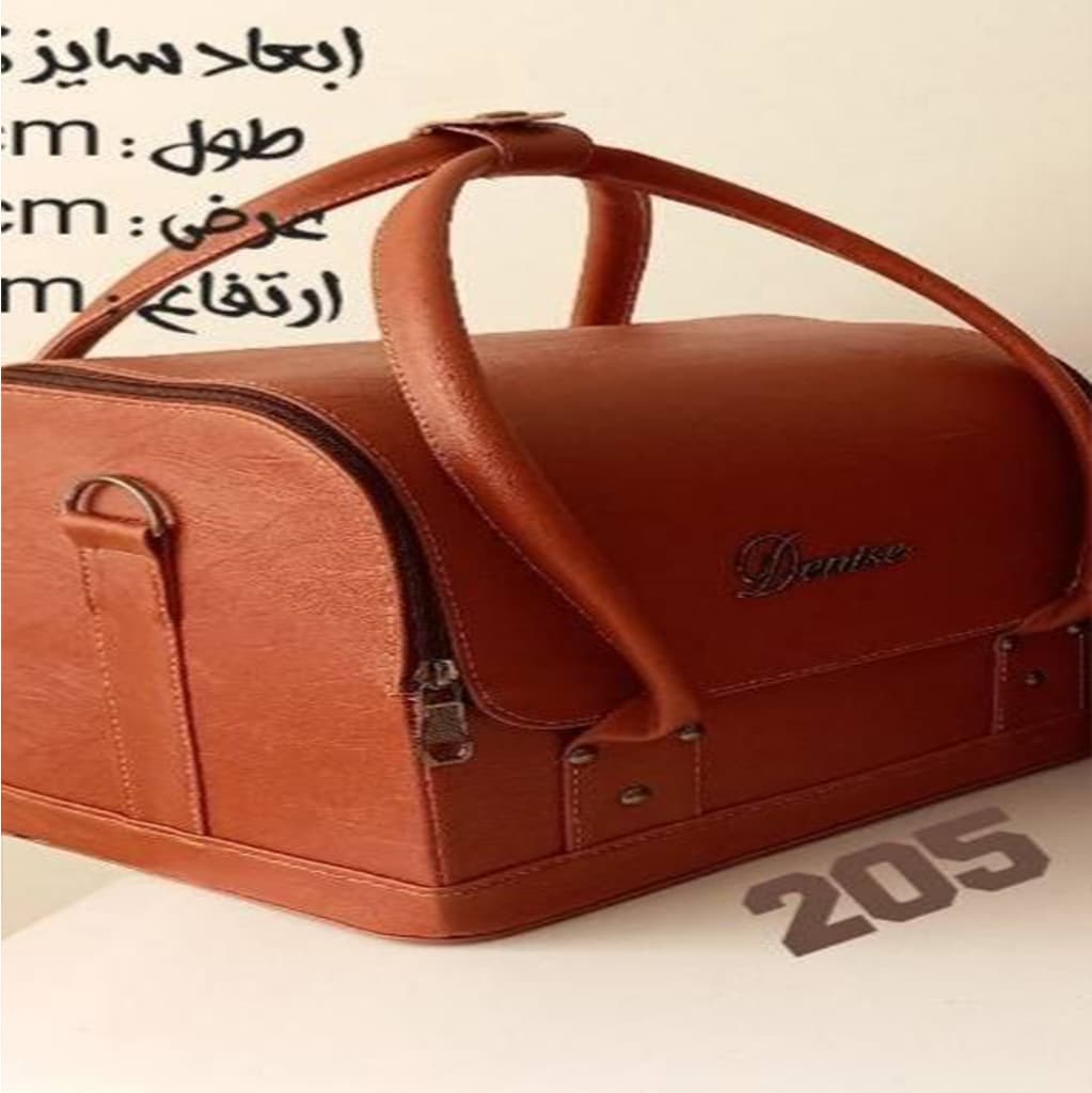 کیف لوازم کاشت ناخن و تتو و میکاپ کد 205