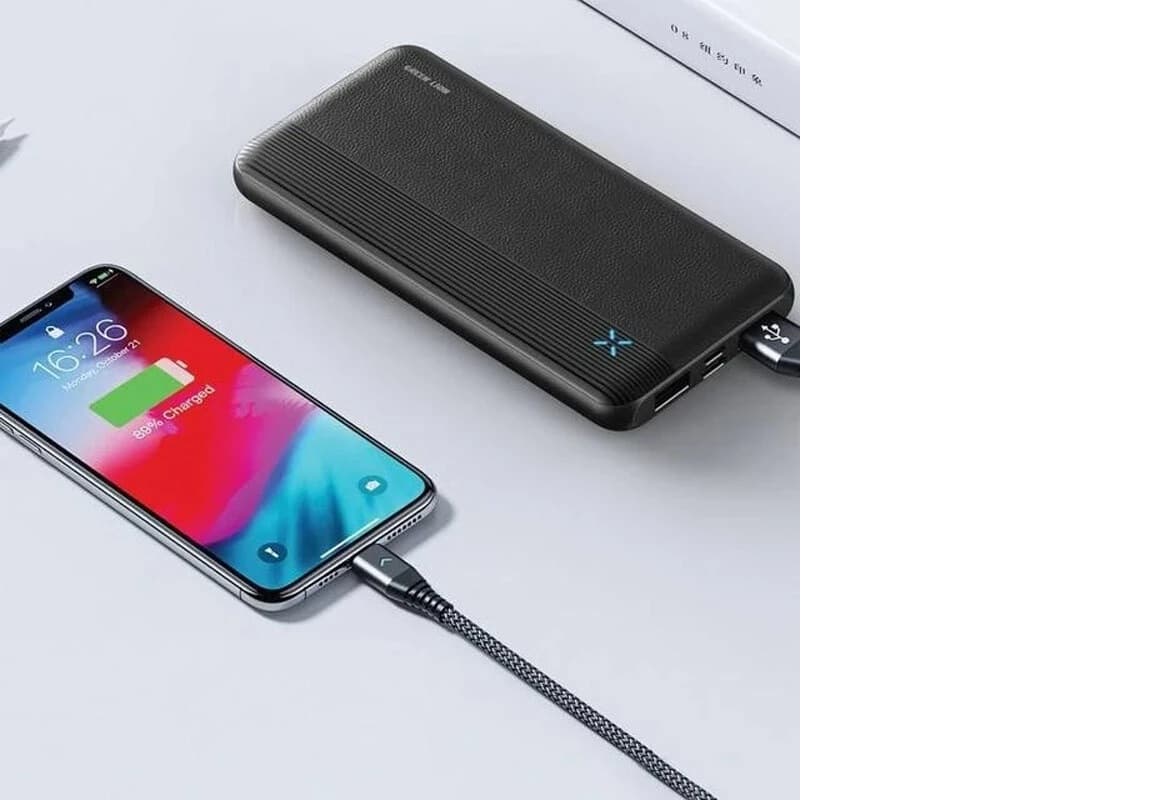 پاور بانک فست شارژ گرین لاین Milos GL-PB83 GNMIL10KPBBK PD 20W ظرفیت 10000 میلی آمپر ساعت — تصویر ۲