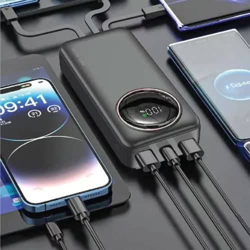 پاور بانک فست شارژ گرین لاین Power Pulse GL-PX13 PD QC3.0 22.5W ظرفیت 30000 میلی آمپر ساعت — تصویر ۸