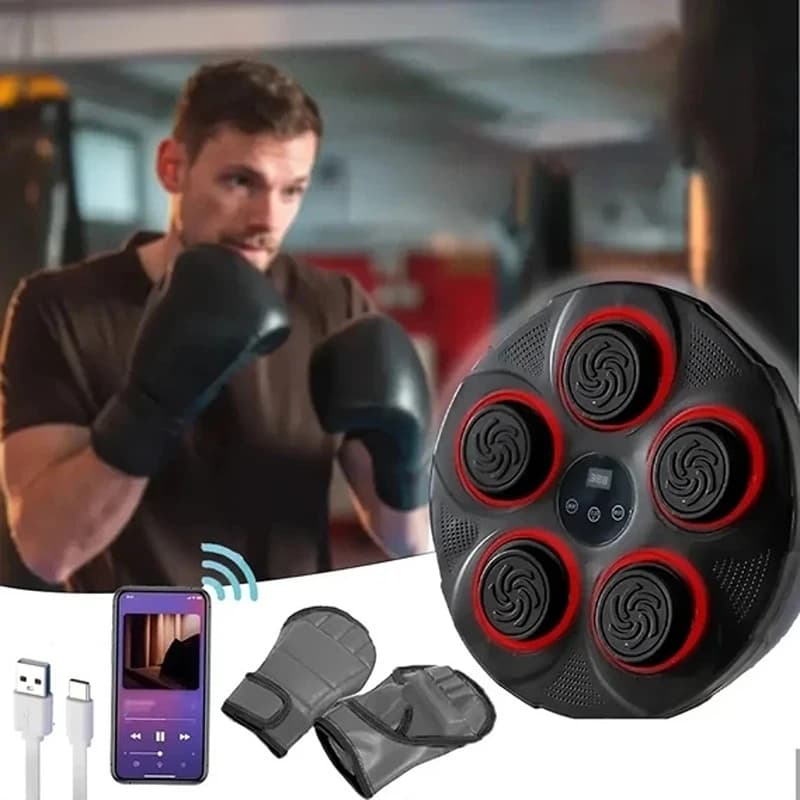 دستگاه بوکس هوشمند با موزیک Smart Music Boxing Machine — تصویر ۴