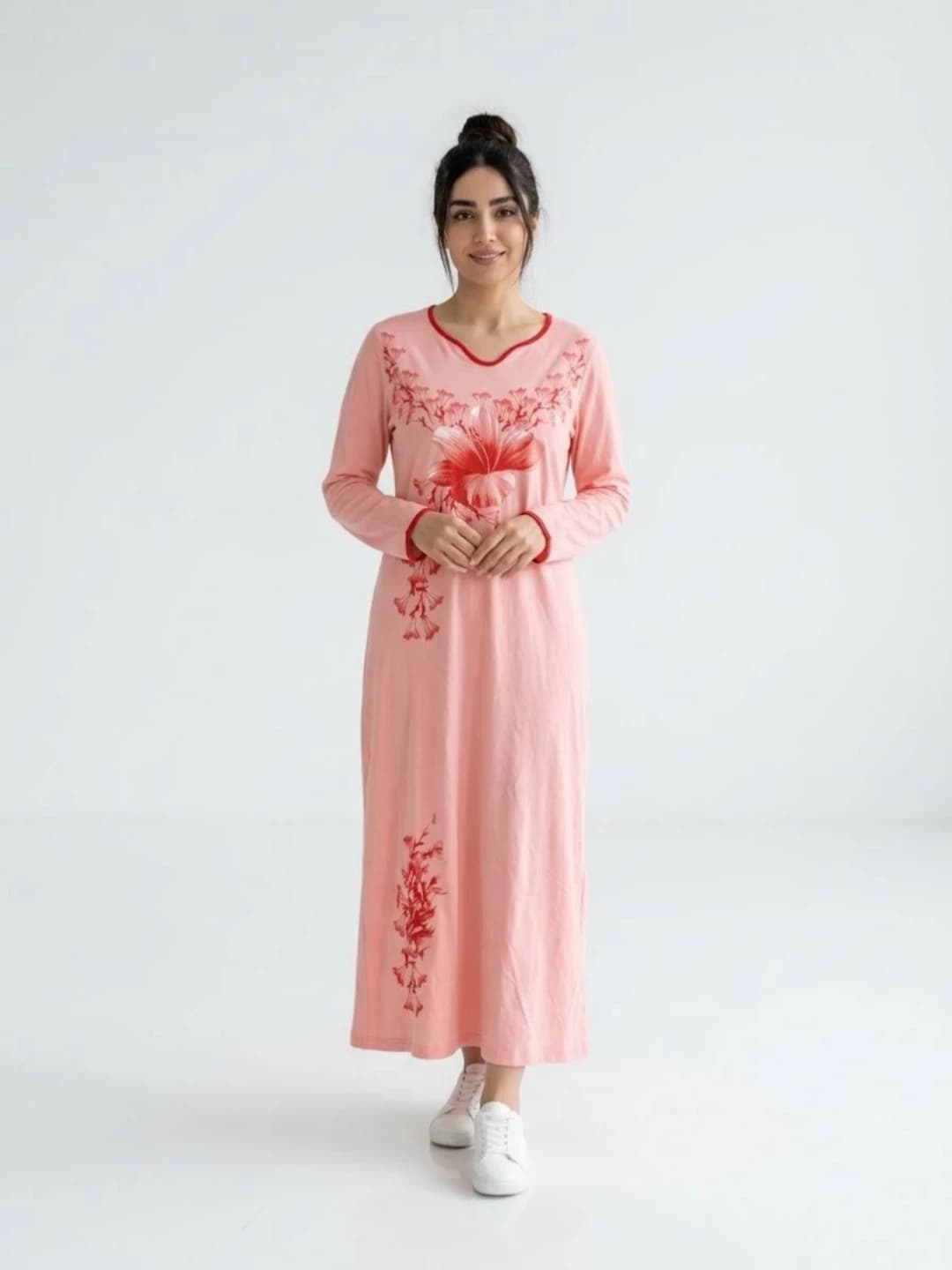 پیراهن ماکسی نخی | بوهو