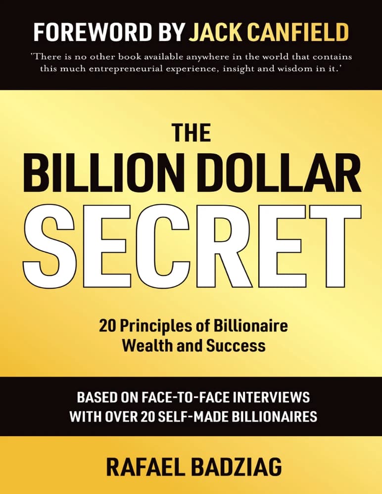 کتاب The Billion Dollar Secret (راز میلیارد دلاری) نسخه انگلیسی PDF | رافائل بادزیاگ