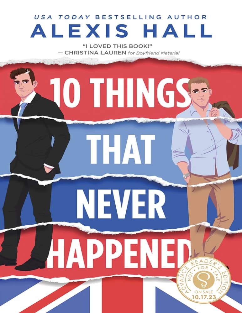 کتاب ۱۰ چیزی که هرگز اتفاق نیفتاد (10 Things That Never Happened) نسخه انگلیسی PDF | الکسیس هال