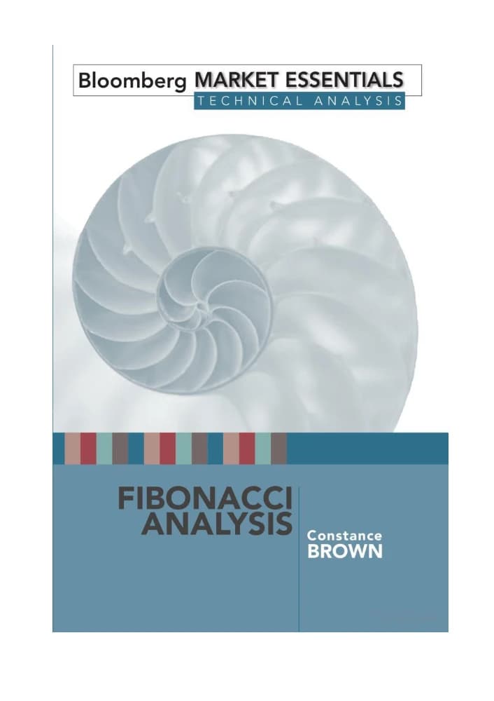کتاب تحلیل فیبوناچی (Fibonacci Analysis) نسخه انگلیسی PDF | کنستانس براون
