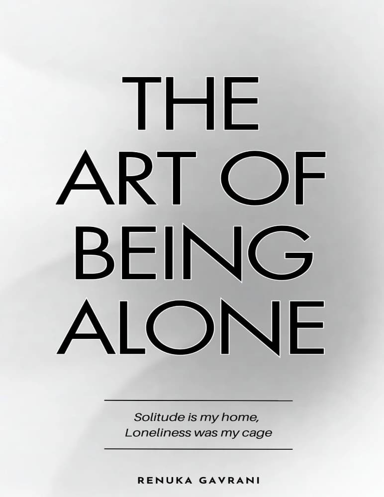 کتاب The Art of Being Alone (هنر تنها بودن) نسخه انگلیسی PDF | رنوکا گاورانی — تصویر ۴