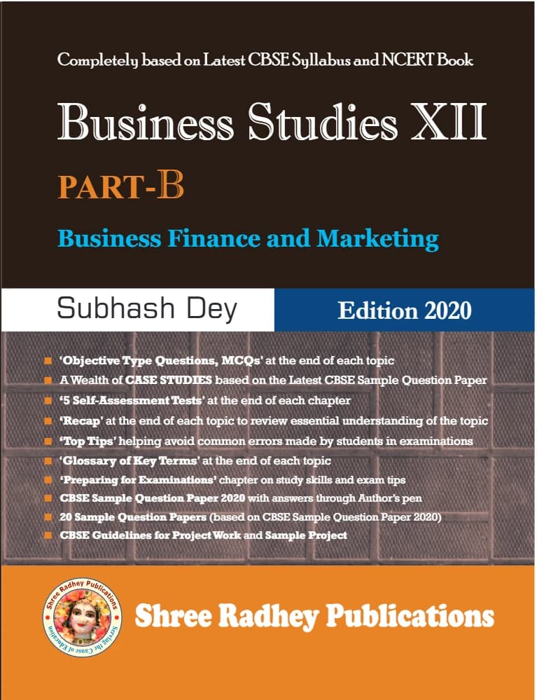 کتاب مطالعات بازرگانی دوازدهم، بخش دوم (Business Studies XII Part B) نسخه انگلیسی PDF | سابهاش دی — تصویر ۲