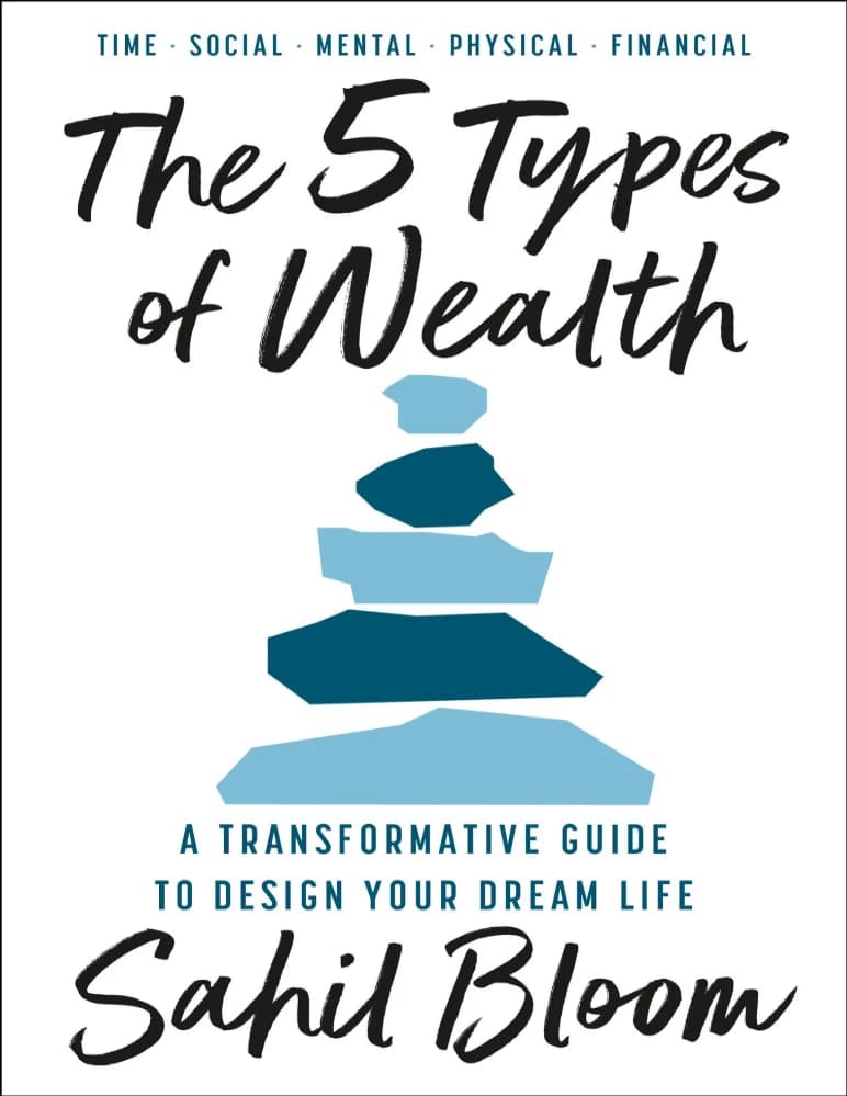 کتاب The 5 Types of Wealth (۵ نوع ثروت) نسخه انگلیسی PDF | ساحل بلوم