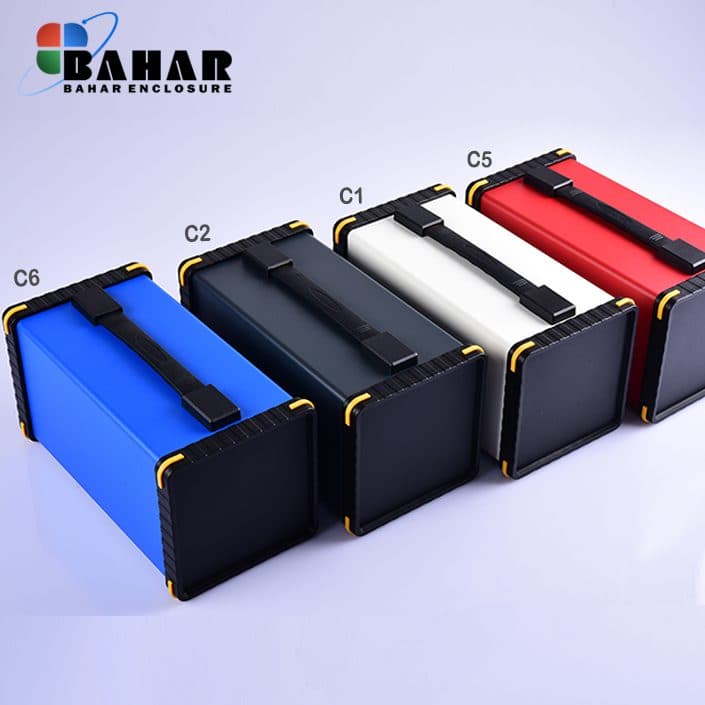 BAD 11021-C5(W275)+BTS جعبه آلومینیومی با پانل پلاستیکی — تصویر ۵