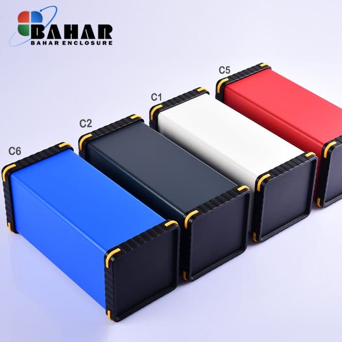 BAD 11020-C5(W275) جعبه آلومینیومی با پانل پلاستیکی — تصویر ۵