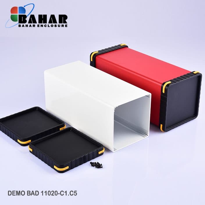 BAD 11020-C2(W275) جعبه آلومینیومی با پانل پلاستیکی — تصویر ۴