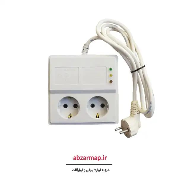 محافظ برق 2 خانه یخچال و فریزر 1/8 متری پارت الکتریک مدل 767 — تصویر ۳