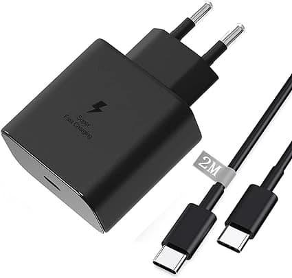 آداپتور سامسونگ اصلی – SAMSUNG ADAPTER 45W 2PIN 100% BLK