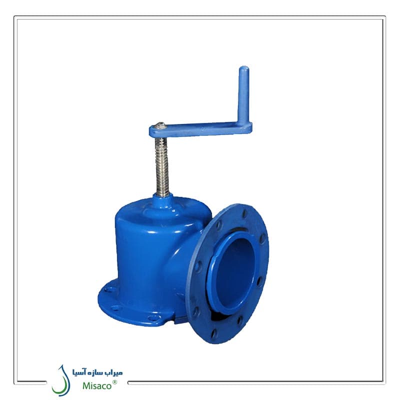 شیر حوضچه فلنچ دار – نازل دار موج آب 5 اینچ