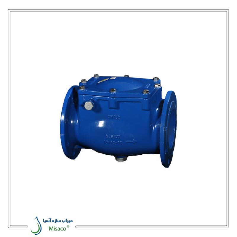 شیر یکطرفه دریچه ای 6 اینچ موج آب