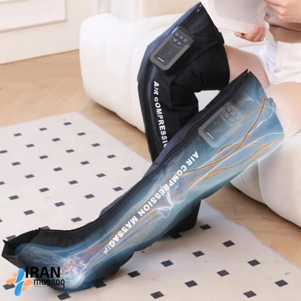 ماساژور پا آیجویر ST-504 | با فناوری فشار کیسه هوا (ایر کامپرشن) — تصویر ۷