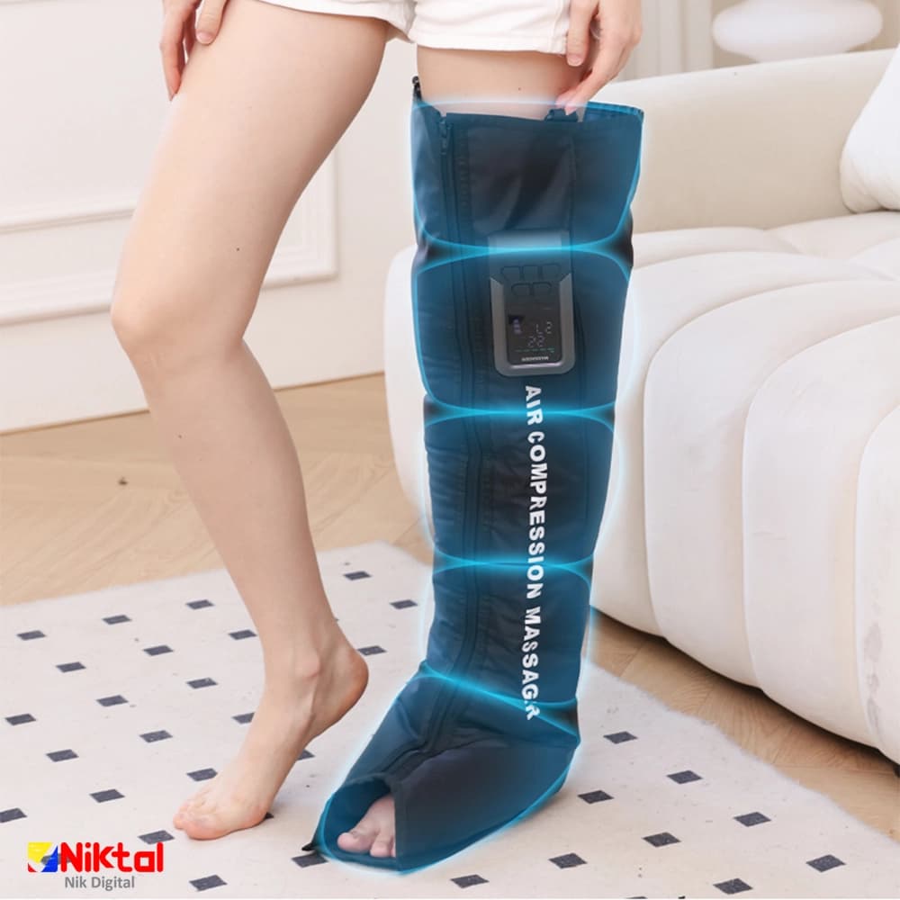ماساژور پا آیجویر ST-504 | با فناوری فشار کیسه هوا (ایر کامپرشن) — تصویر ۱۱