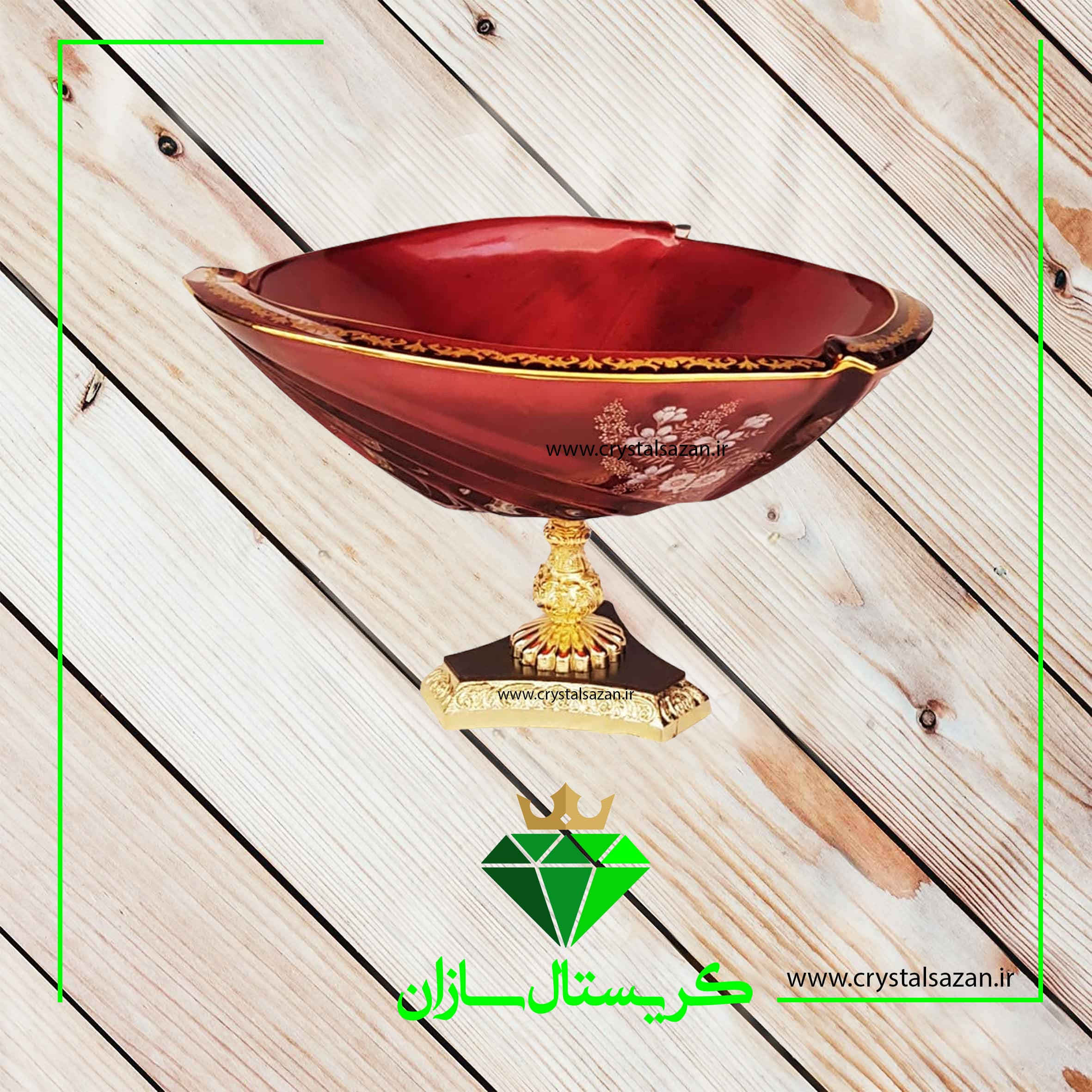 میوه خوری کریستال کریستال سازان مدل اسکار کد M1170