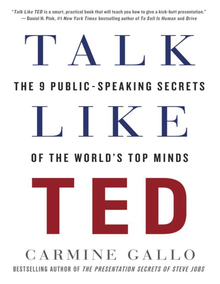 کتاب Talk Like TED (مثل TED صحبت کنید) نسخه انگلیسی PDF | کارمین گالو — تصویر ۲