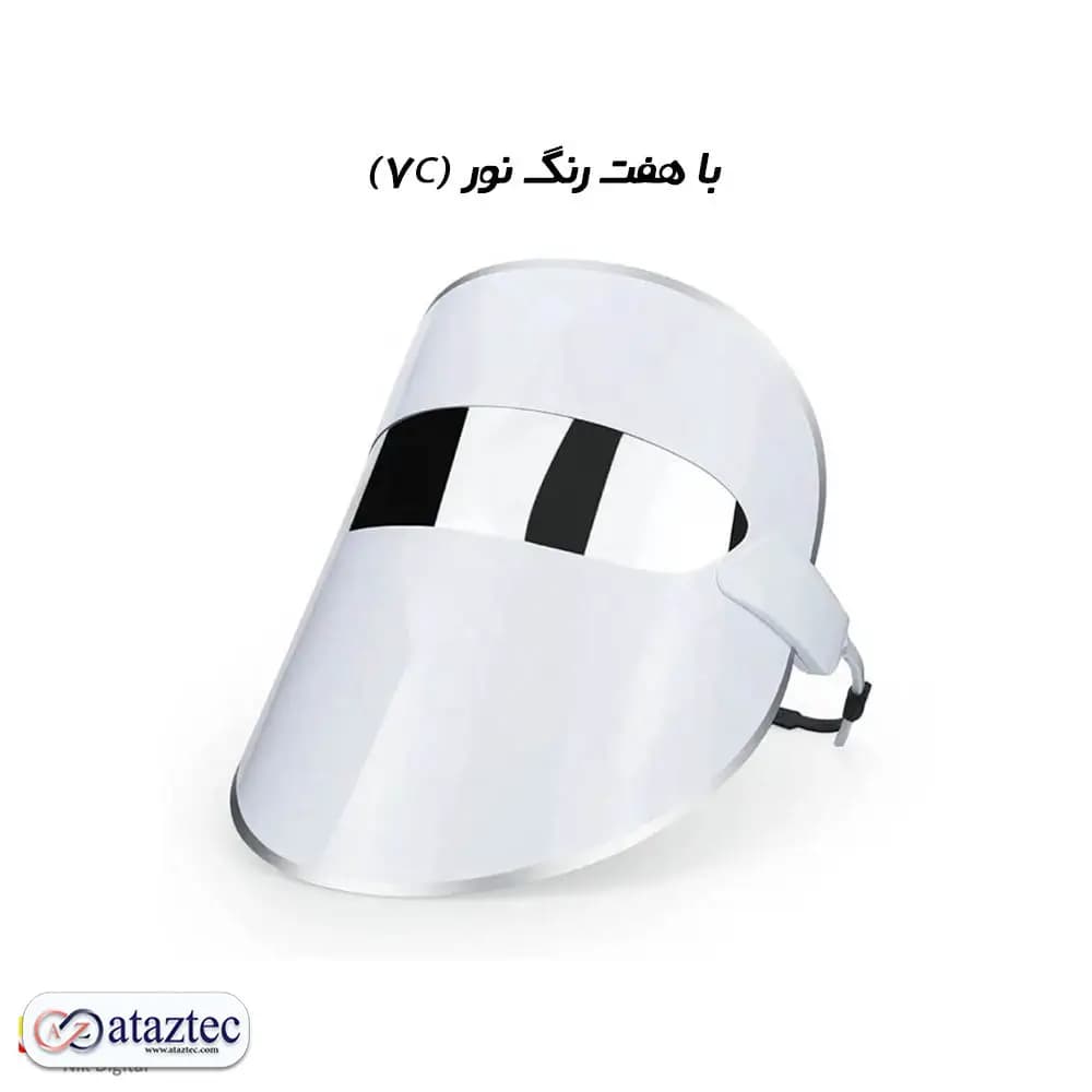 ماسک زیبایی و جوان‌کننده صورت JZC-K02-3C\7C | درمان آکنه و ضد پیری با LED سه‌گانه — تصویر ۳