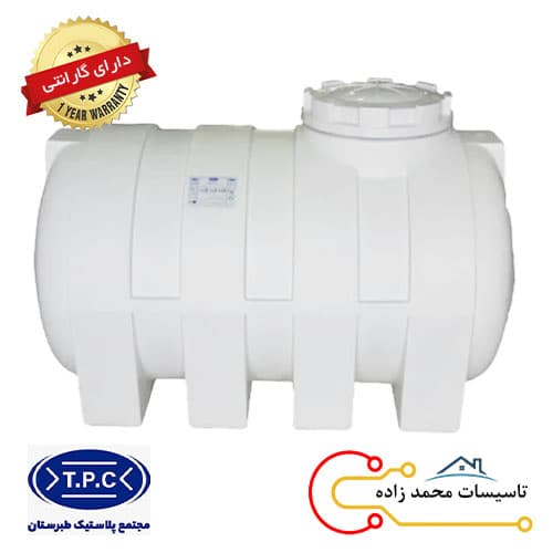 مخزن آب 4000 لیتری افقی کرکره ای طبرستان ارتفاع 164