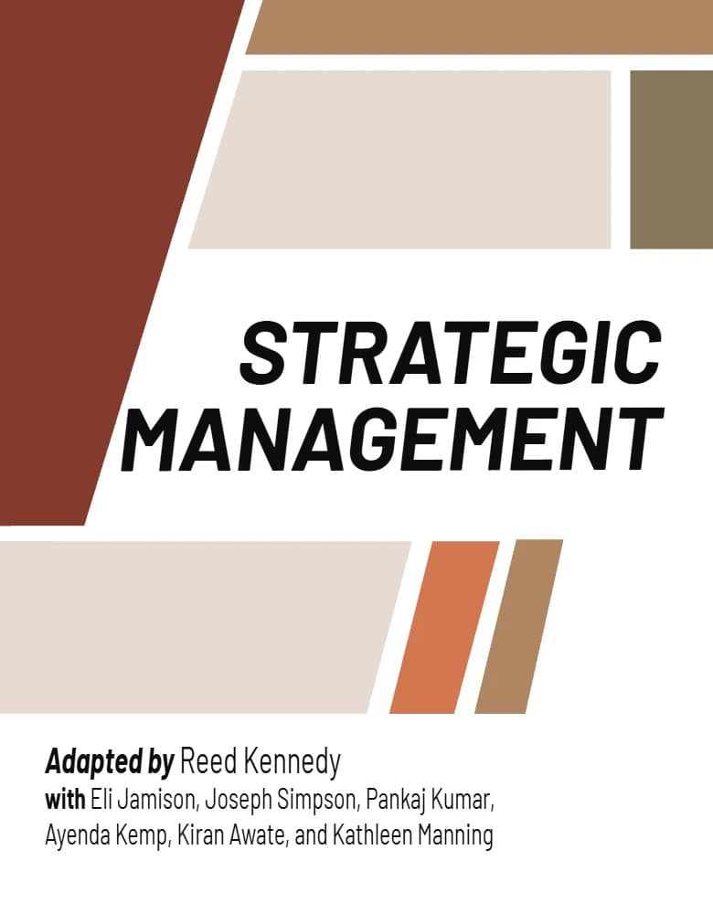 کتاب Strategic Management (مدیریت استراتژیک) نسخه انگلیسی PDF | رید کندی