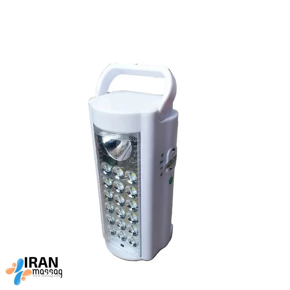 چراغ اضطراری شارژی LED مدل GD-8020 | قابلیت شارژ با برق شهری و دارای پورت USB — تصویر ۵