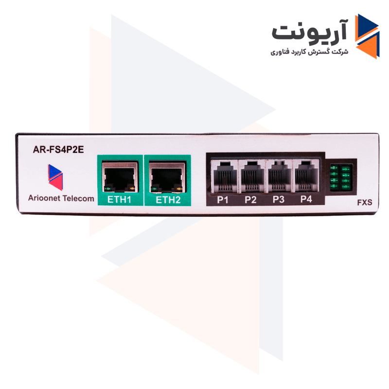 انتقال خطوط تلفن 4 پورت | خرید دستگاه انتقال تلفن روی فیبر نوری