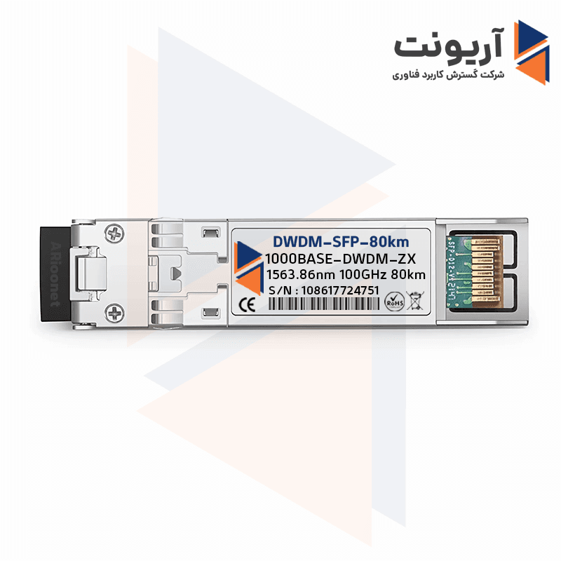 ماژول DWDM SFP 80km | خرید DWDM-SFP-80 سینگل مود — تصویر ۲