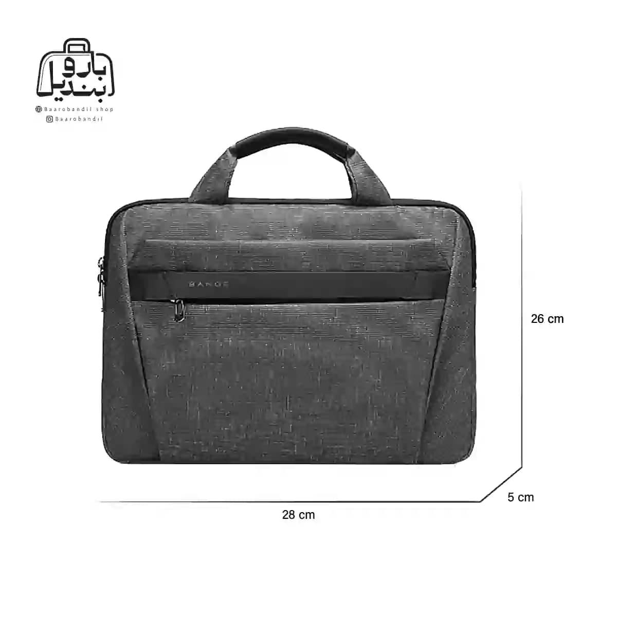 کیف دستی لپ‌تاپی بنج Bange کد ۲۵۵۸ — تصویر ۳