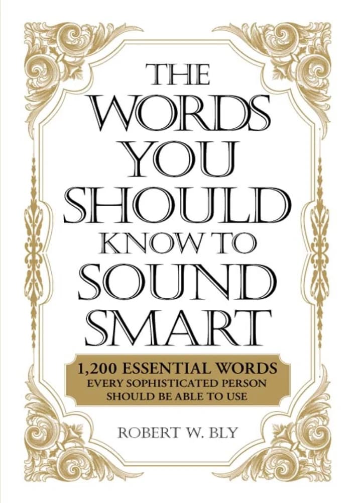 کتاب کلماتی که باید بدانید تا باهوش به نظر برسید (The Words You Should Know to Sound Smart) نسخه انگلیسی PDF | بابی بلای