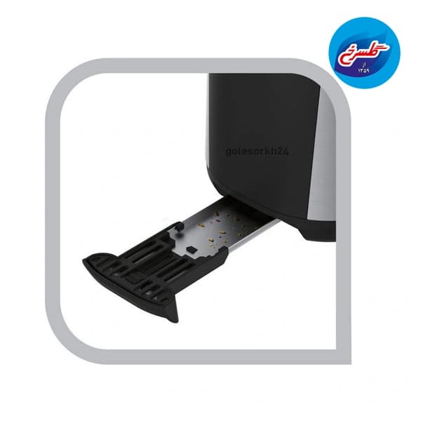 توستر نان استیل مشکی تفال مدل TL430 — تصویر ۵