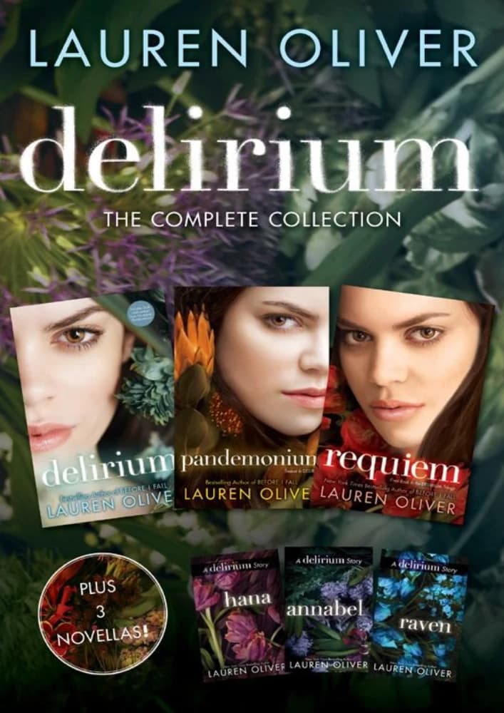کتاب دلیریوم مجموعه کامل (Delirium The Complete Collection) نسخه انگلیسی PDF | لورن اولیور — تصویر ۲
