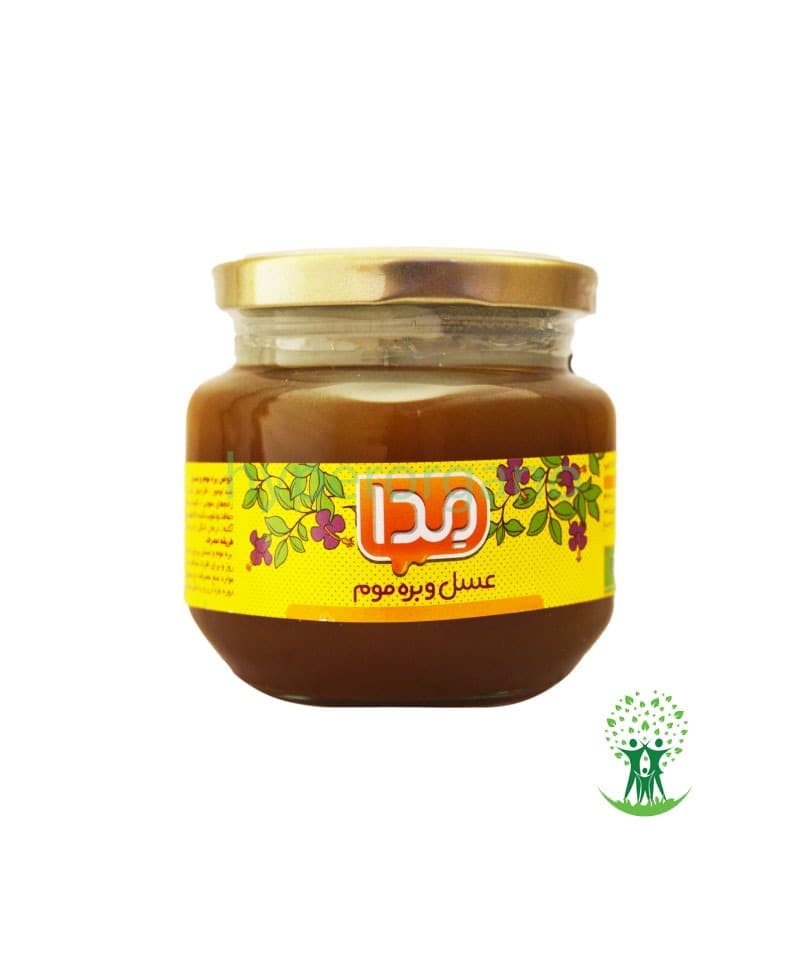 بره موم و عسل ارگانیک 250 گرمی مدا