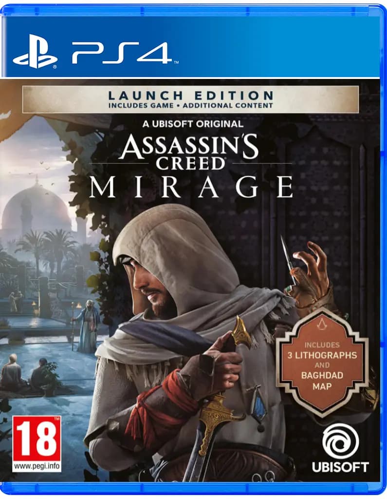 بازی Assassins Creed Mirage نسخه Launch Edition برای PS4 — تصویر ۲