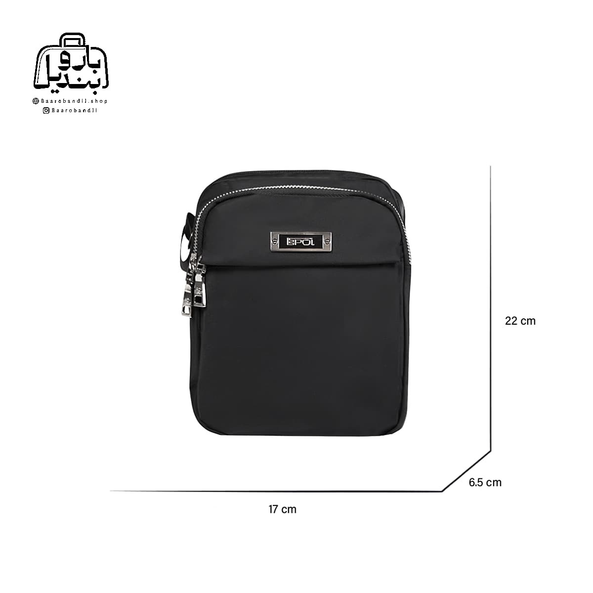 کیف زنانه دوشی ایپول Epol کد ۰۳-۶۰۲۶ — تصویر ۳