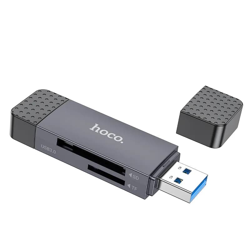 کارت خوان 2 در 1 هوکو مدل HB45 USB2.0 با سری تایپ سی — تصویر ۸