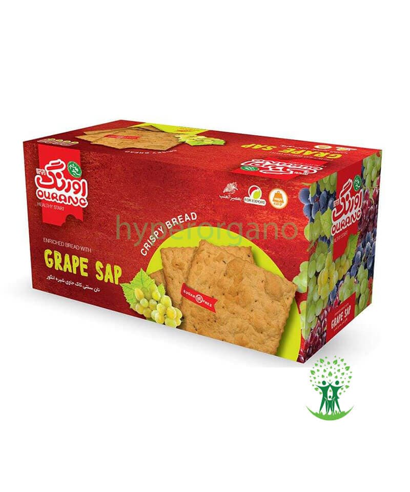نان سنتی کاک با شیره انگور 400 گرمي اورنگ