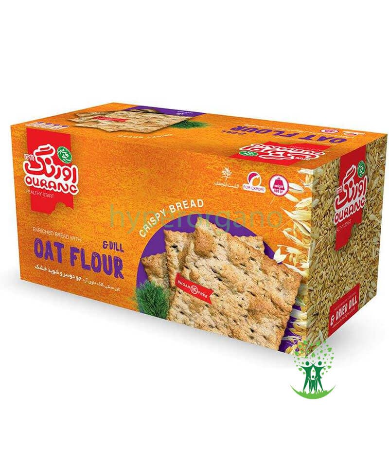 نان سنتی کاک حاوی جو دو سر و شوید 400 گرمي اورنگ