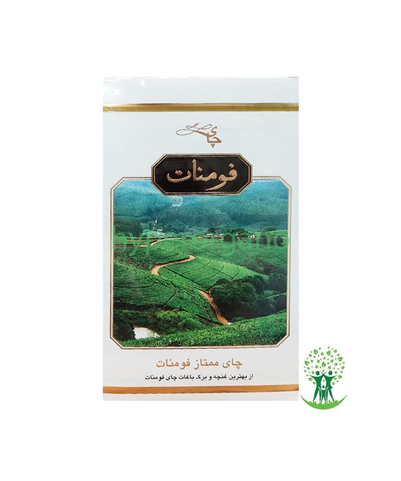 چاي سياه ممتاز (سفيد) 450 گرمی فومنات