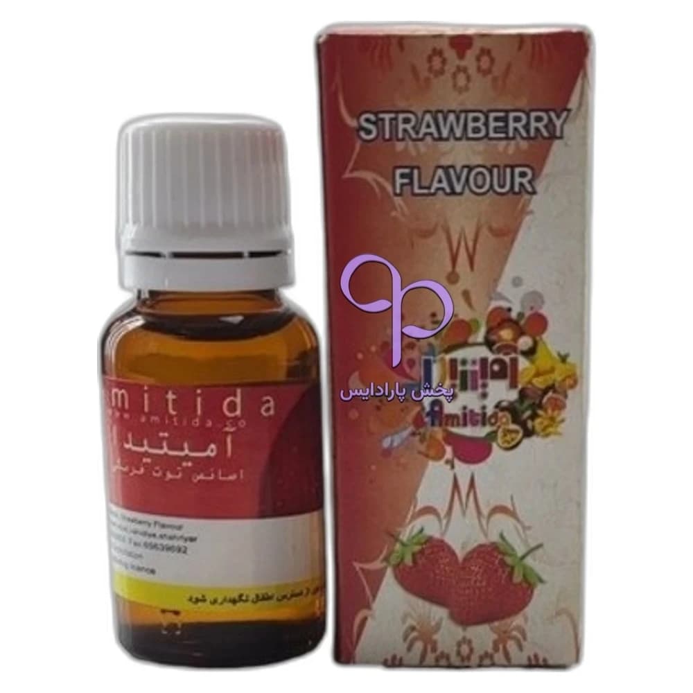 اسانس 18 گرمی توت فرنگی آمیتیدا (Amitida Strawberry)