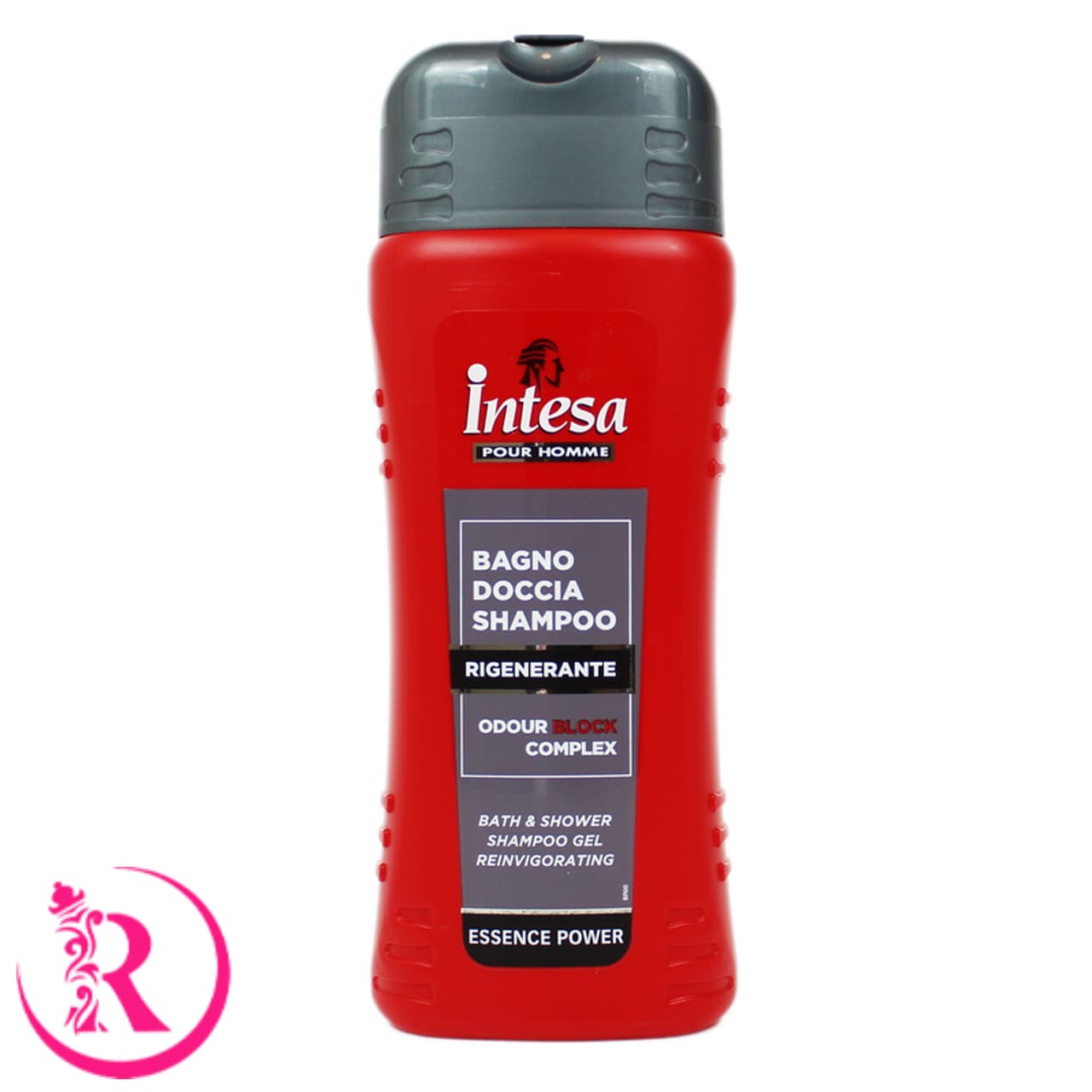 شامپو بدن و سر اینتسا مدل اسنس پاور 500 میل intesa Pour Homme Essence power — تصویر ۲
