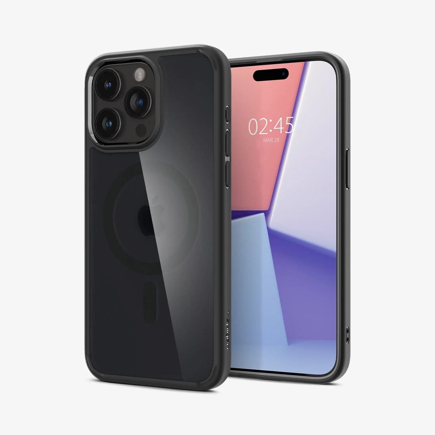 کاور اسپیگن مدل Ultra Hybrid MagFit مناسب برای گوشی موبایل اپل iPhone 15 Pro — تصویر ۲