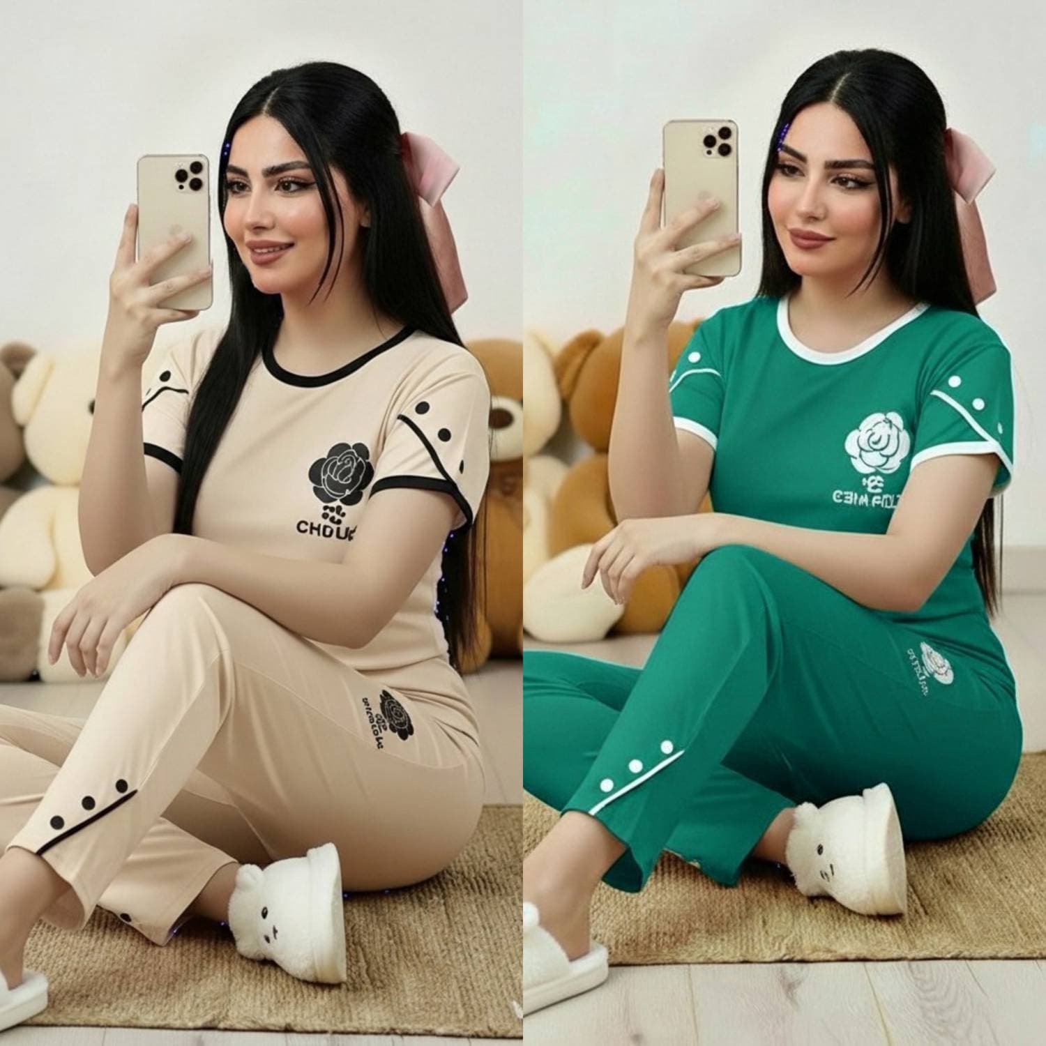 ست تیشرت و شلوار مدل میقات ترند و جدید و متفاوت