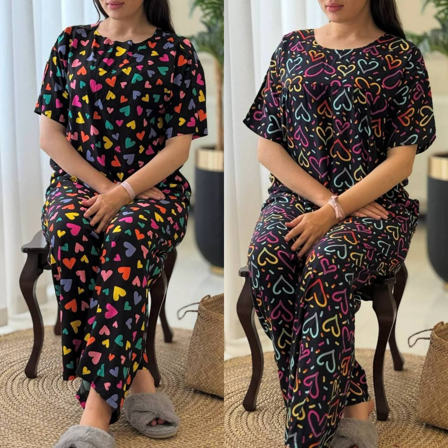 ست تیشرت و شلوار آبان راحت و نرم و کاربردی