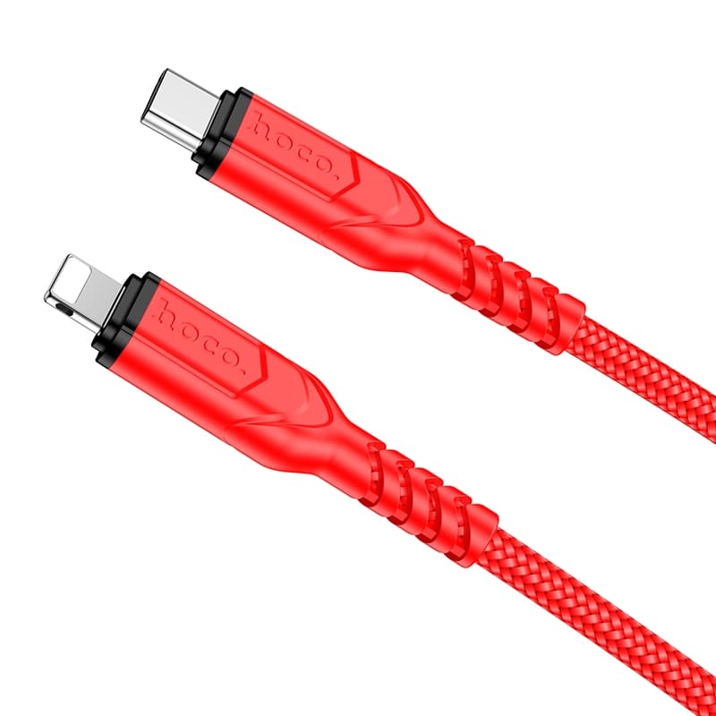 کابل شارژ 20 وات Lightning به USB-C هوکو مدل X59 طول1 متر — تصویر ۲