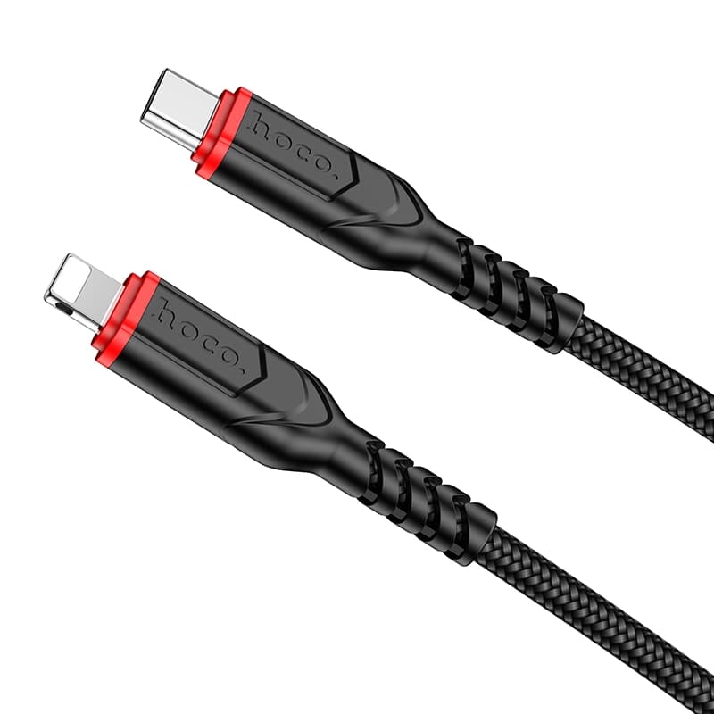 کابل شارژ 20 وات Lightning به USB-C هوکو مدل X59 طول1 متر — تصویر ۴