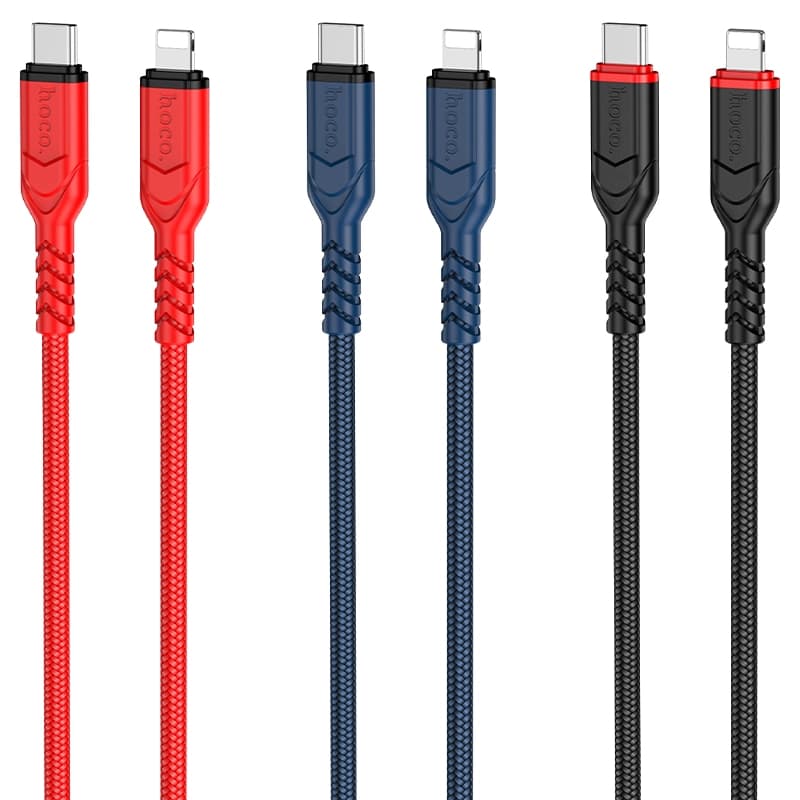 کابل شارژ 20 وات Lightning به USB-C هوکو مدل X59 طول1 متر