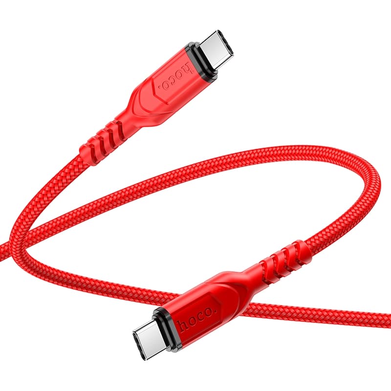 کابل شارژ 60 وات USB-C به USB-C هوکو مدل X59 طول 1 متر — تصویر ۴
